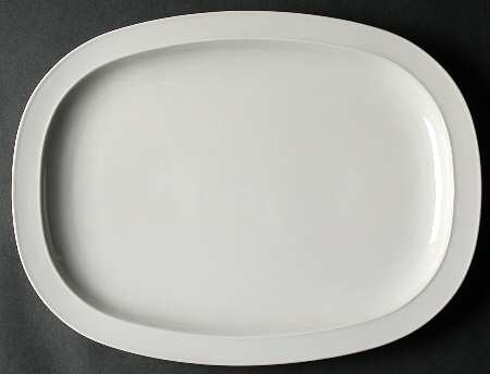 Chateau Blanc 13" Oval Serving Platter