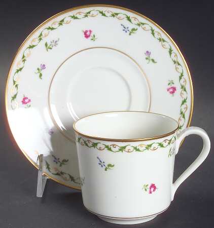 Chateau D'Orleans Flat Cup & Saucer Set