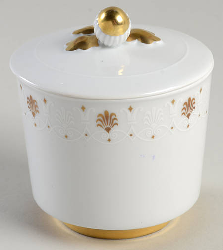 Chateau Empire Sugar Bowl & Lid