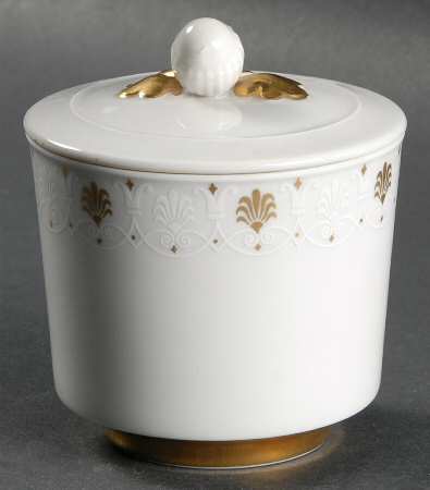 Chateau Empire Sugar Bowl & Lid