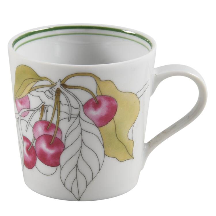 Cherry Flat Demitasse Cup