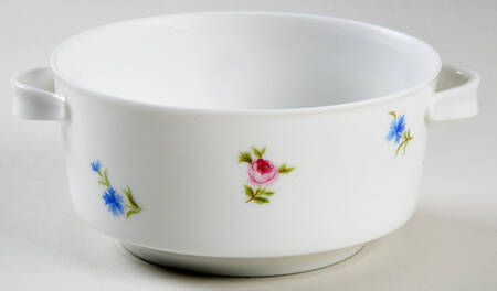 Chateau Fleuri Flat Cream Soup Bowl