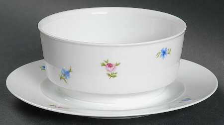 Chateau Fleuri Gravy Boat with Attached Underplate