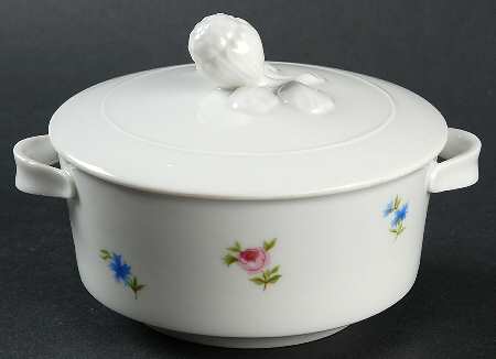 Chateau Fleuri Cream Soup Bowl & Lid Set