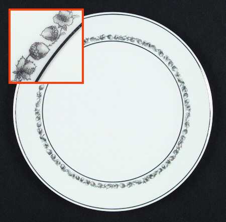 Chateau Noir Salad Plate by Block