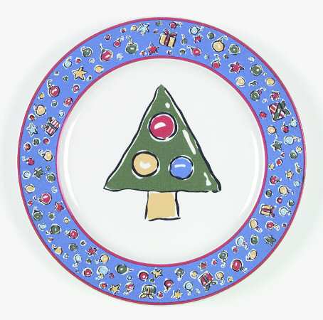Christmas Party Salad Plate