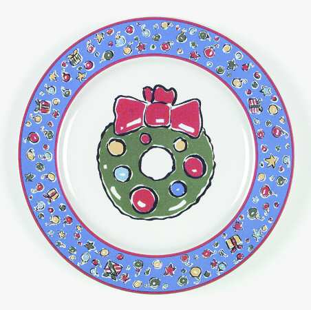Christmas Party Salad Plate