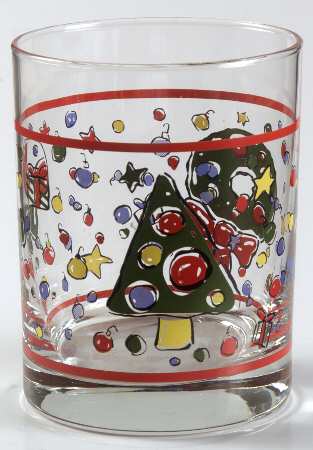 Christmas Party 14 Oz Glassware Double Old Fashioned