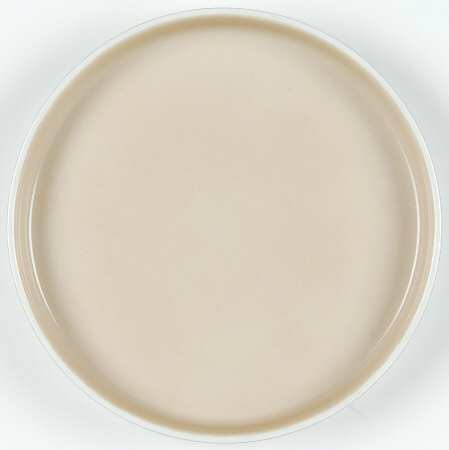 Chromatics Beige Black Bread & Butter Plate