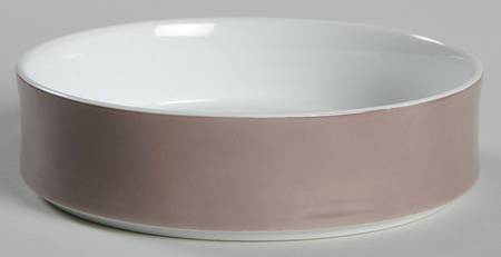 Chromatics Beige Black Coupe Cereal Bowl