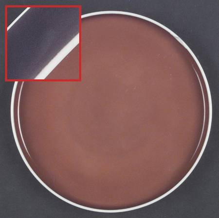 Chromatics Gold Brown Salad Plate