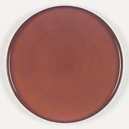 Chromatics Gold Brown Dinner Plate
