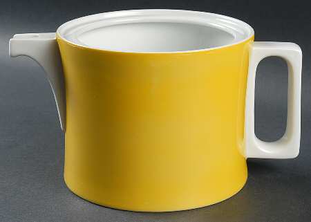 Chromatics Gold Brown Coffee Pot No Lid