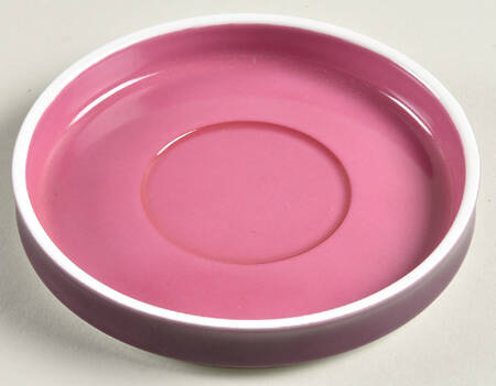 Chromatics Red Lavender Saucer for Flat Demitasse Cup