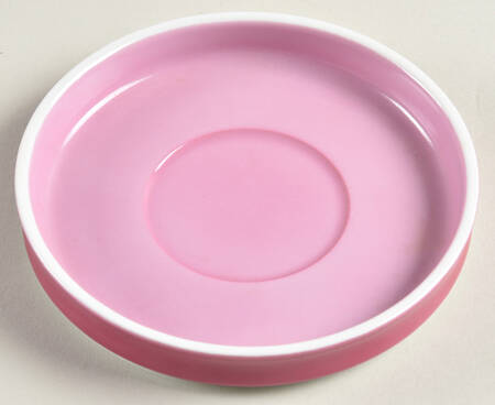 Chromatics Red Lavender Saucer for Flat Demitasse Cup
