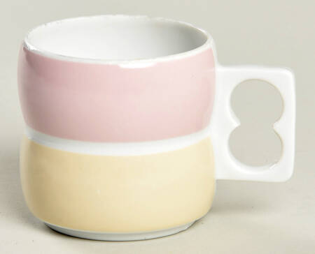 Chromatics Red Lavender Flat Demitasse Cup
