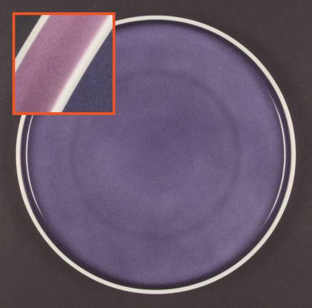 Chromatics Red Lavender Dinner Plate