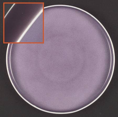 Chromatics Red Lavender Salad Plate