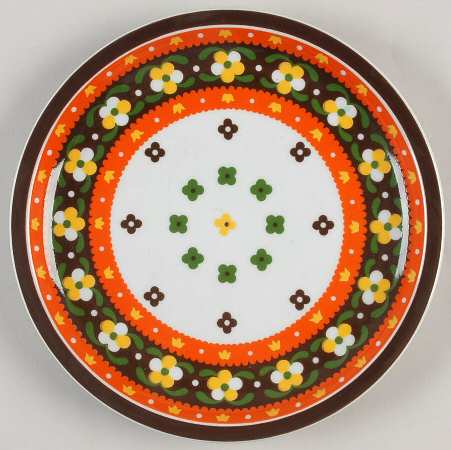 Cinnamon Salad Plate