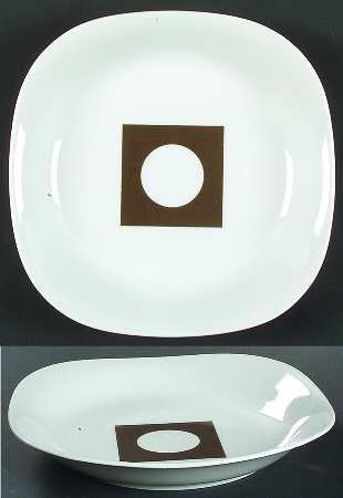 Circle In The Square Coupe Soup Bowl
