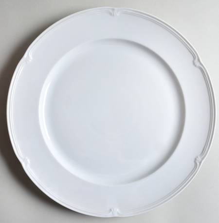 Classic White 12" Chop Plate (Round Platter)