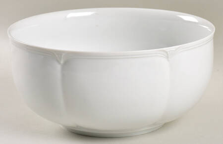 Classic White 8" Round Vegetable Bowl