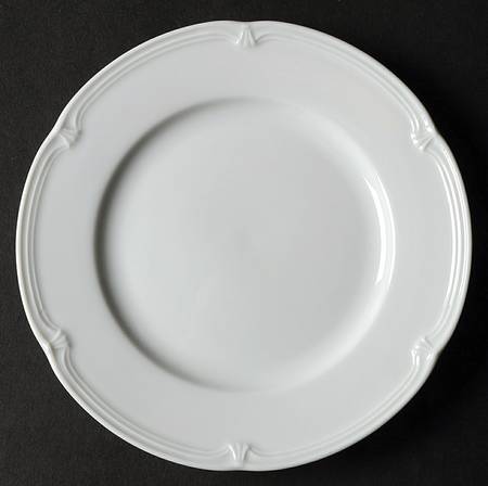 Classic White Bread & Butter Plate