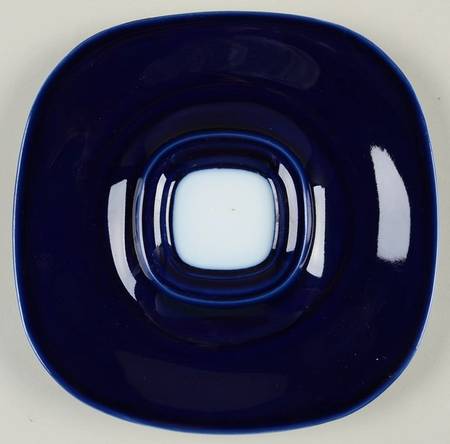 Transition Cobalt Blue Saucer