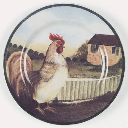 Country Farm Salad Plate
