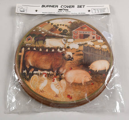 Country Farm 8" Steel Individual Stove Cover