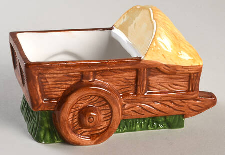 Country Farm Sugar Bowl No Lid