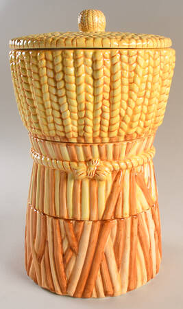 Country Farm (4 Piece) Stacking Canister Set with Lid