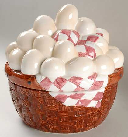 Country Farm Round Covered Vegetable