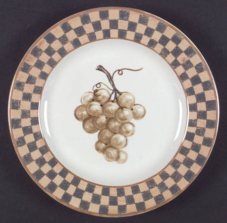 Country Orchard Salad/Dessert Plate