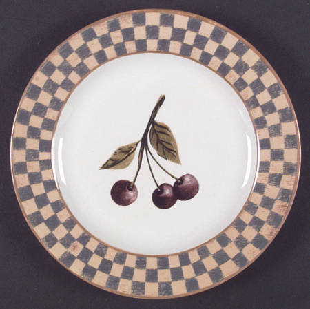Country Orchard Salad/Dessert Plate
