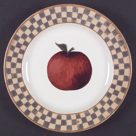 Country Orchard Salad/Dessert Plate