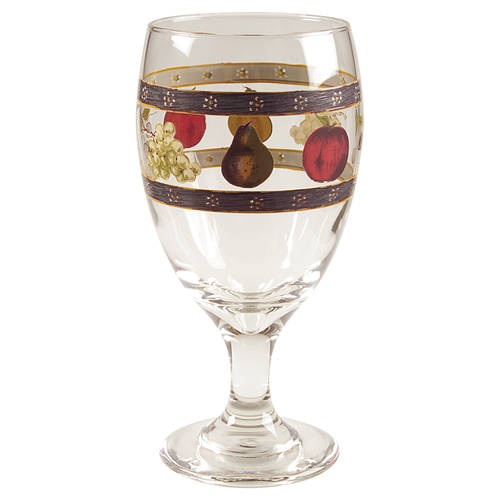 Country Orchard 12 Oz Glassware Goblet