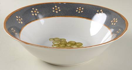 Country Orchard 9" Round Vegetable Bowl