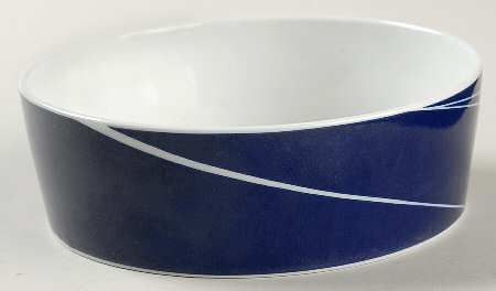 Cobalt Pearl Coupe Cereal Bowl