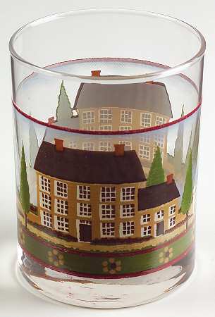 Country Village 12 Oz Glassware Double Old Fashioned
