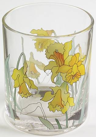 Daffodil 8 Oz Glassware Tumbler