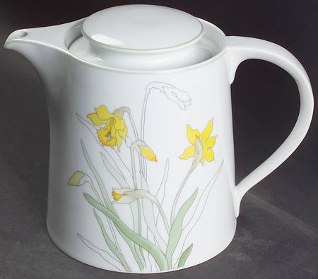 Daffodil Teapot & Lid