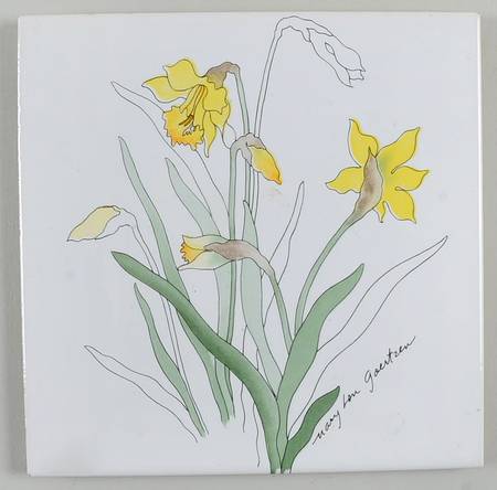 Daffodil Tea Tile