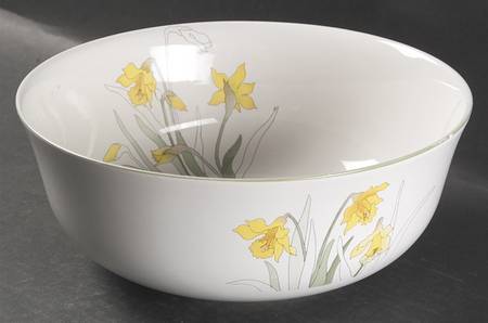 Daffodil 10" Large Salad Serving Bowl