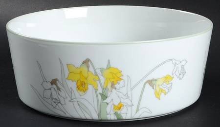 Daffodil 8" Round Vegetable Bowl