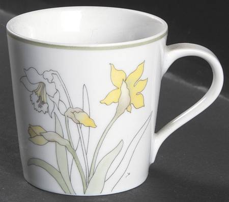 Daffodil Flat Demitasse Cup