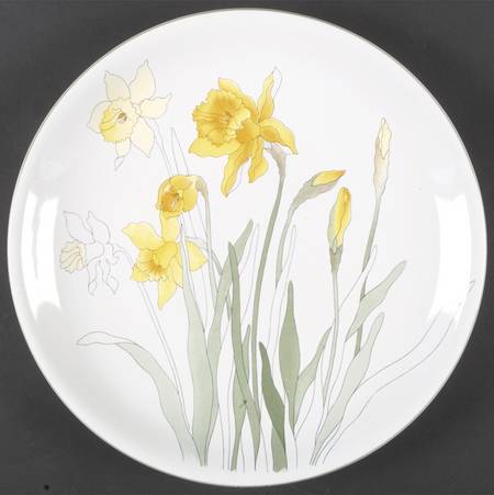 Daffodil 12" Chop Plate (Round Platter)