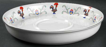 Daybreak Chip Bowl/Plate for Chip & Dip Set
