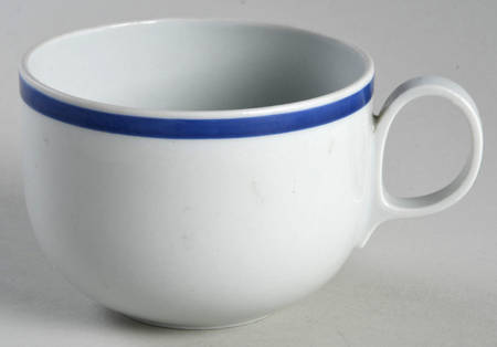 Disco Blue Flat Cup