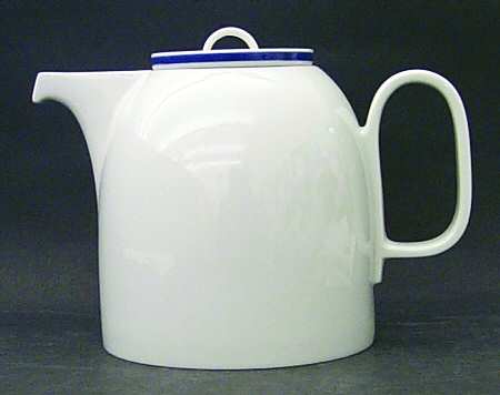 Disco Blue Coffee Pot & Lid
